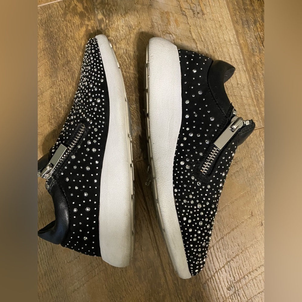 ALDO Studded Sneakers Black Women’s Size 6.5 - Picture 5 of 5